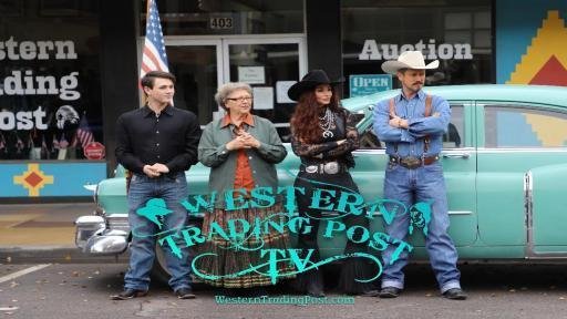 Western Trading Post TV Season 1 Ep 2-Art Work, Bits Spurs, Crosses, Rodeo Queen, Apache Baskets